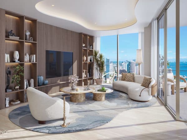 Delano Residences & Hotel Miami - Residence Great Room
